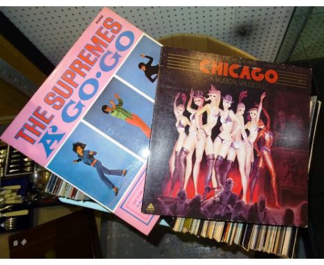 Vinyl records; solo artists, 50s, 60s and 70s, including Buddy Holly, Cliff Richard, Edith Piaf, Clapton, Bruce Springsteen a