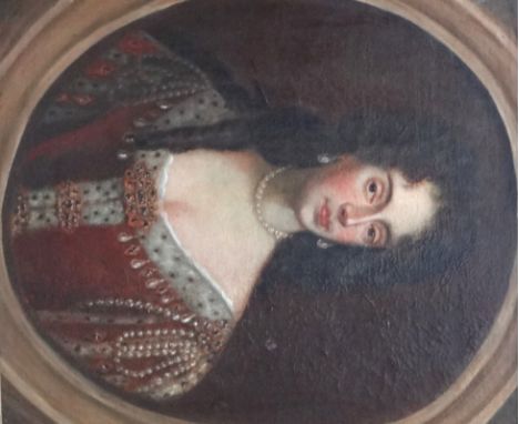 After William Wissing, Portrait of a William III; Portrait of May II, a pair, oil on canvas, in feigned ovals, each 73cm x 60