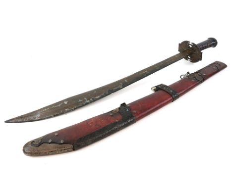 Into the Badlands (TV Series) - Quinn's clipper sword Armadillo Territory and scabbard. 88 cm long.       