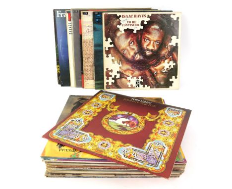 Approx. 100 - 12 inch quality collectable vinyl records. Includes many first or early pressings. Comprises of progressive, cl