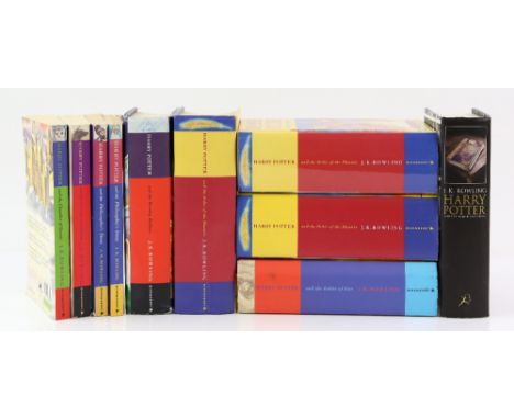 10 Harry Potter Books - Some first editions.        