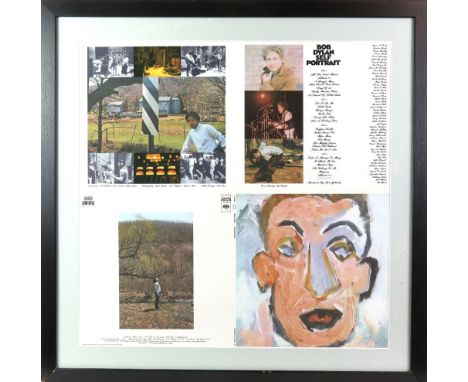 Bob Dylan. Self Portrait. Printers proof of the 2009 reissued LP vinyl cover album sleeve of the originally released 1970 alb