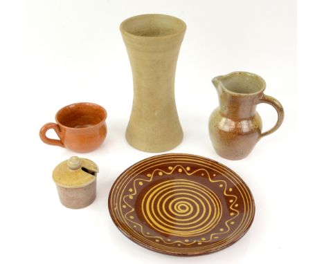 The Lord of the Rings - A plate, mug, jug and two other items all used on sets around the Shire (5). Provenance: The vendor o