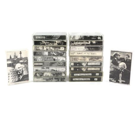 Doctor Who cassettes:&nbsp;Collection of recordings on cassette tapes, some of the episodes are believed to have been 'lost' 