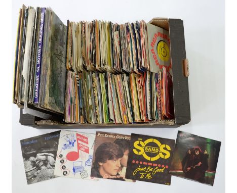 MISCELLANEOUS VINTAGE VINYL LP AND 7" SINGLE RECORDS, C1960 / 70 