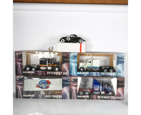 Revell Metal 1/24 scale diecast models, including model no. 08890, and model no. 08891 etc (5) 