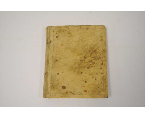 MANUSCRIPT. Book of gardening advice on growing fruit and vegetables. 'CW's Observations or Extracts 1846'. Circa 75 hand-wri