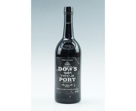 A bottle of 1985 Dow's Vintage Port