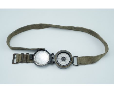 A post-War RAF wrist compass, stores reference 6B/2593