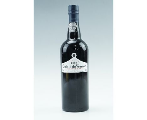 A bottle of Symington's Quinta do Vesuvio 1998 Vintage Port 