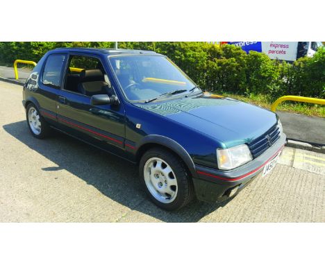 Along with Fords XR3 and XR2 probably one of the most famous Hot Hatch’s to come from the 80’s was the Peugeot 205GTi. Same e