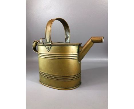 Army and Navy watering can, approx 25cm in height