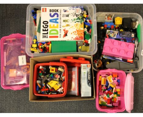 A large quantity of vintage Lego.