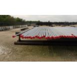 LOT OF (23) PIECES OF SM2535 NICKEL BASE OCTG TUBING , 3.50 OD X 2.751 ID, APPROX. 31' - 34' LONG, 1