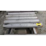 LOT OF (5) PIECES OF SM2535 OCTG TUBING , 7.625" OD X 6.501" ID X APPROX. 5' LONG, , 110K YIELD, SUP