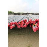 LOT OF (30) PIECES OF SM2535 NICKEL BASE OCTG TUBING , 3.50 OD X 2.751 ID, APPROX. 31' - 34' LONG, 1