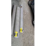 LOT OF (2) PIECES OF 316 S.S. TUBING, (1) 8.625" OD X 7.981" ID AND (1) 8.625" OD X 7.687 X APPROX.
