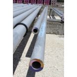 LOT OF (2) PIECES OF SM2550 OCTG TUBING , 3.538" OD X 2.208" ID X APPROX. (1) 24' LONG, (1) 18' LONG