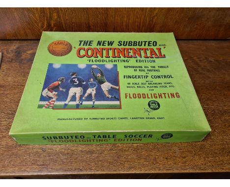Subbuteo Continental Floodlighting Edition.