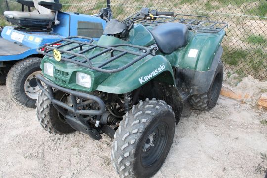 Sale Item Kawasaki Kvf 360 Quad Vat Status Plus Vat Buyers Fees On This