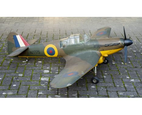 * Miles Master. An exceptionally fine flying scale model of this wartime aircraft which was produced as an advanced trainer f