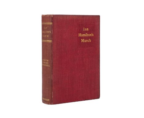 Churchill (Winston Spencer). Ian Hamilton's March, 1st edition, Longmans, Green, &amp; Co., 1900, portrait frontispiece, fold