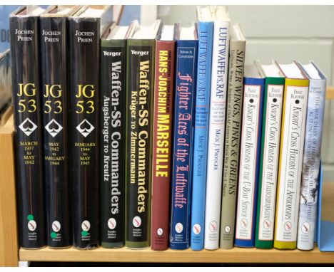 Prien ( Jochen ) . Jagdgeschwader 53, a history of the " Pik As" Geschwader , 3 volumes, 1997-98, numerous black &amp; illust