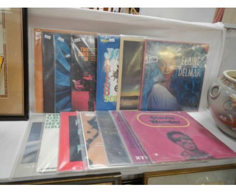 A good lot of LP's including Stevie Wonder, Elaine Delmar, Coleman Hawkins, Earl Klugh, Big Bill Broonzy And Washboard Sam