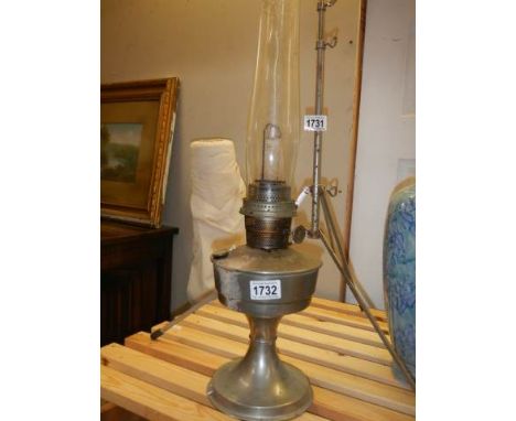 An old Alladin oil lamp.