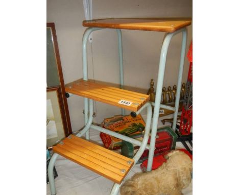 An old step stool.