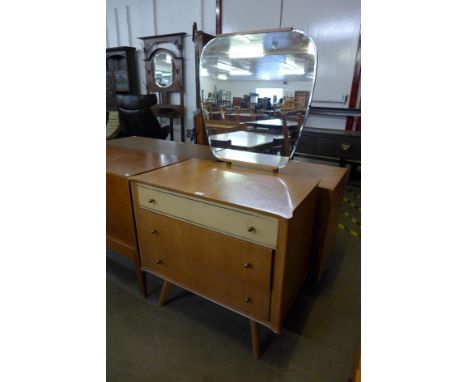 A William Lawrence light oak dressing chest 