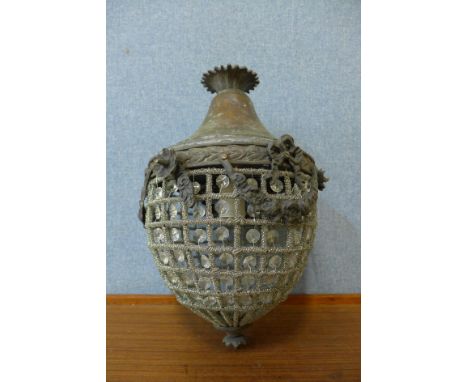 A French style ceiling light 