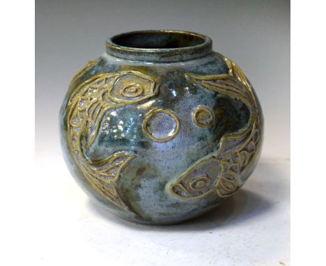 Studio pottery vase by Stephen Green for Breck Stoneware, 15cm high Condition: **Ceramics &amp; Glass/Oriental - We endeavour