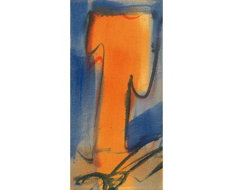 Josef MiklKopf1965Öl auf Leinen; gerahmt50 x 25 cmMonogrammiert und datiert rechts unten: M 65Rückseitig auf Klebeetikett sig