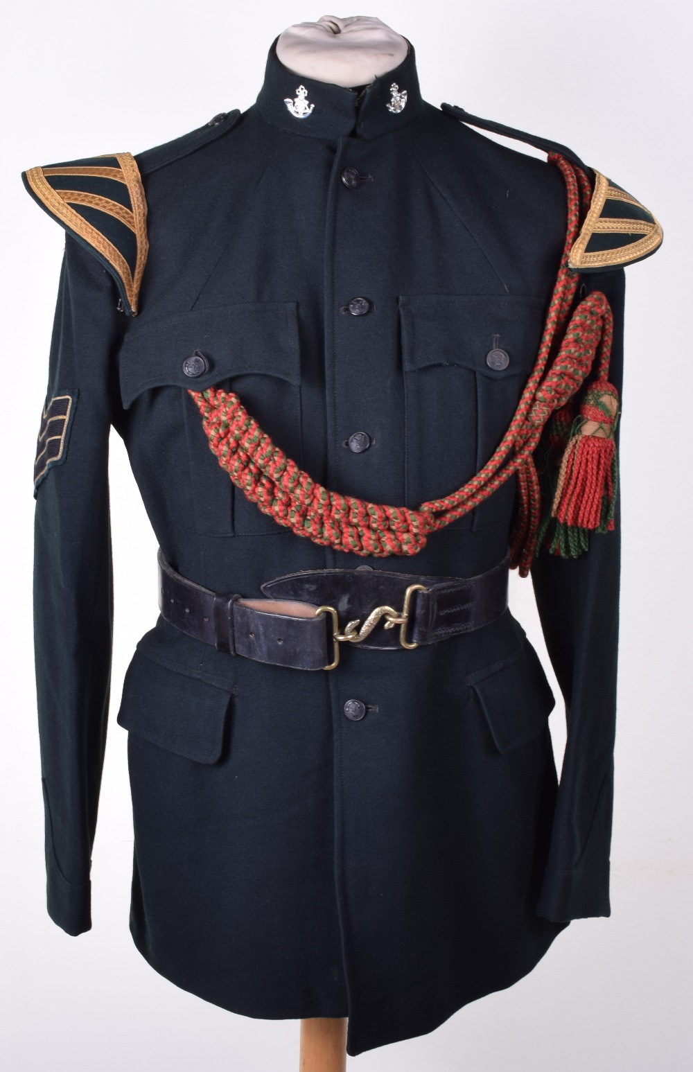 Complete No1 Dress Uniform and Peaked Cap of a Band Sergeant of the ...