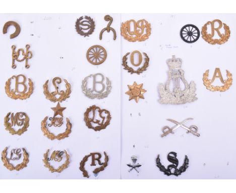 Large Album of Assorted Metal and Anodised Trade & Proficiency Sleeve Badges, including 1st class drivers, snipers badge, mar