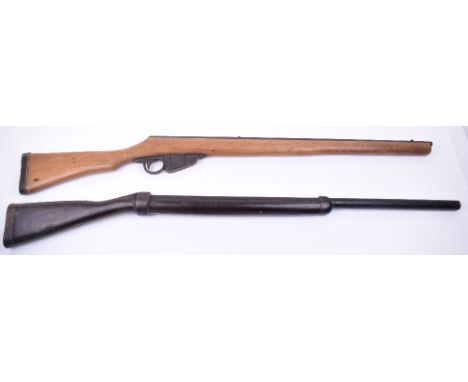 WW2 British Home Guard Training Rifle, produced in wood and steel to represent a Lee Enfield rifle. Accompanied by a Bayonet 