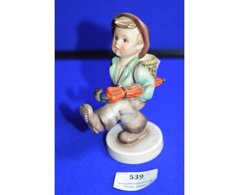Hummel Figure - Boy with Umbrella 