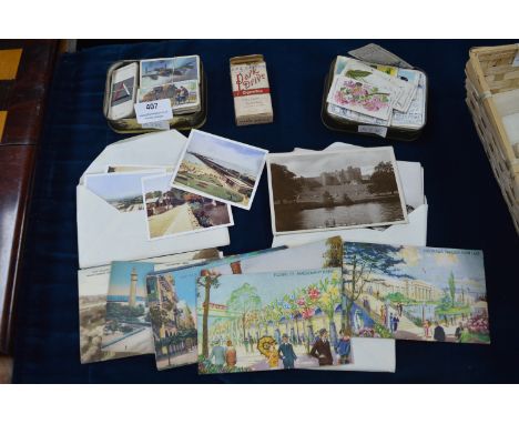 Vintage Cigarette Cards and Postcards 