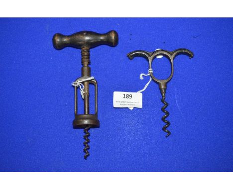 Two Vintage Corkscrews 