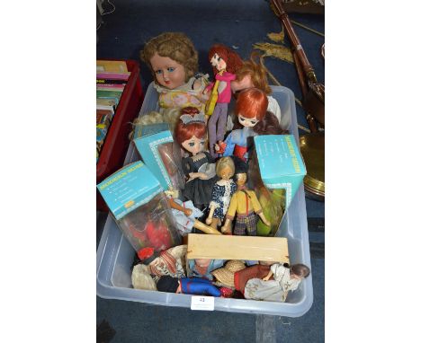 Vintage Dolls Including a Modern Miss 