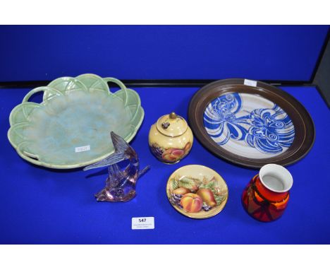 Pottery by Poole, Aynsley, etc. 
