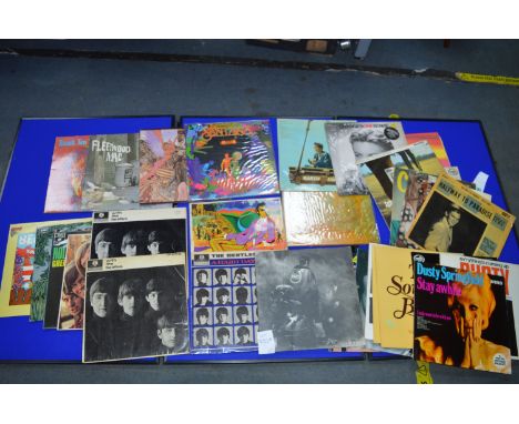 Vintage LP Records Including The Beatles, Beach Boys, etc. 