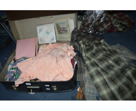 Vintage Clothing, Ladies Tweed and Tartan Skirts, etc. 