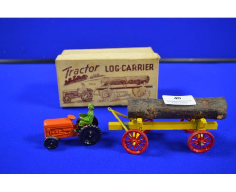 Benbros Tractor and Log Carrier in Original Box 