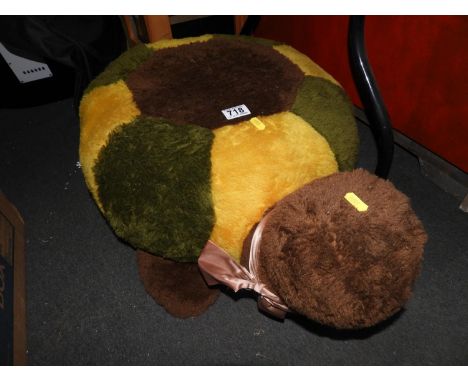 Pouffe in the form of a Tortoise 