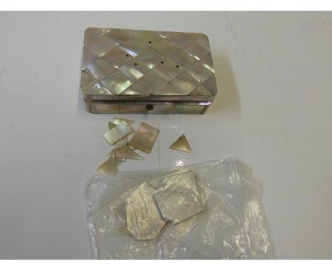Mother of Pearl Trinket Box 