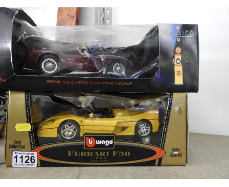 2x Boxed Model Cars - One Burago 