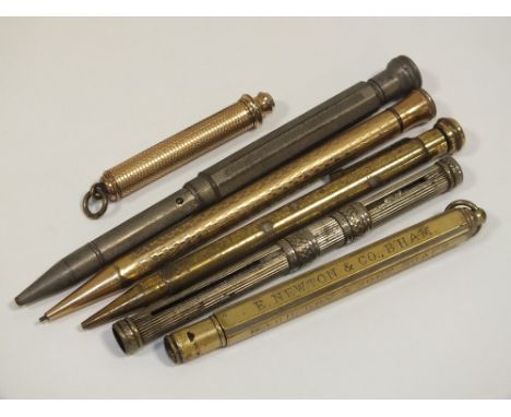 A COLLECTION OF VINTAGE PROPELLING PENCILS