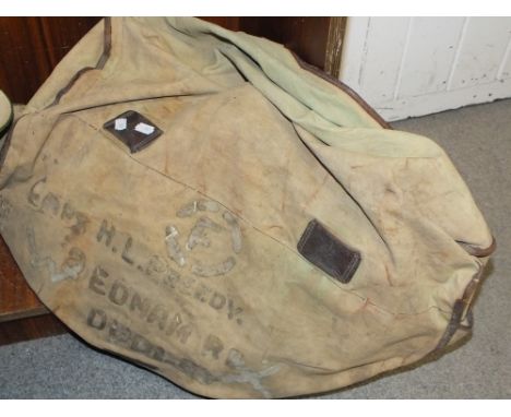 A VINTAGE MILITARY  WORCESTER REGIMENT CAPTAINS GROUND SHEET 